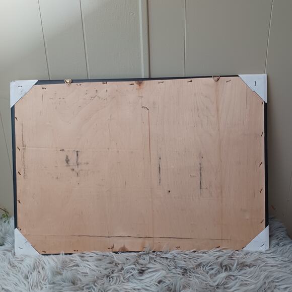 A Chinese Framed Tile Painting Depicting Immortals On The Ocean - Picture 10 of 10